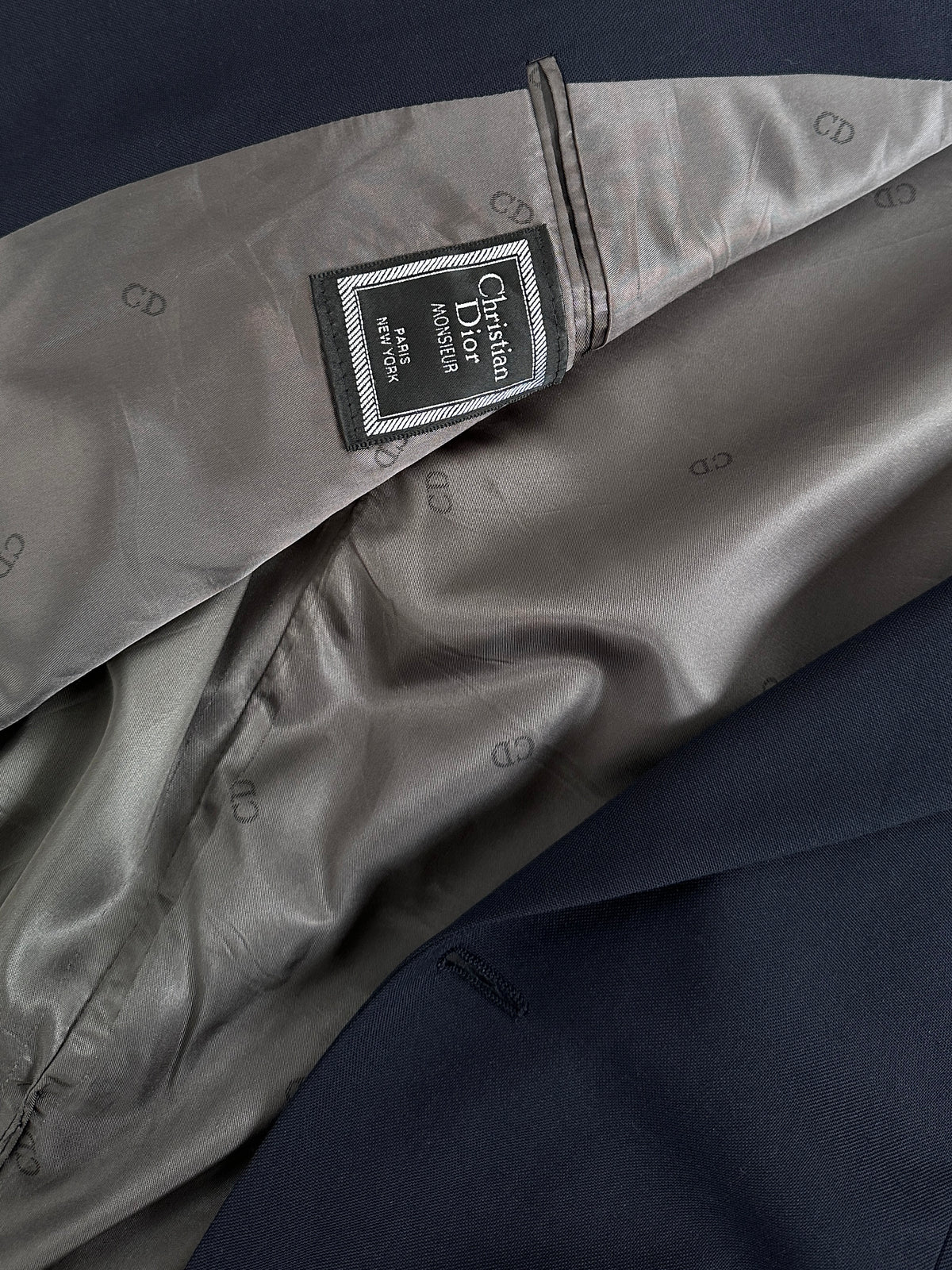 Christian Dior 1990s Bespoke Button Single Breasted Blazer - L-XL