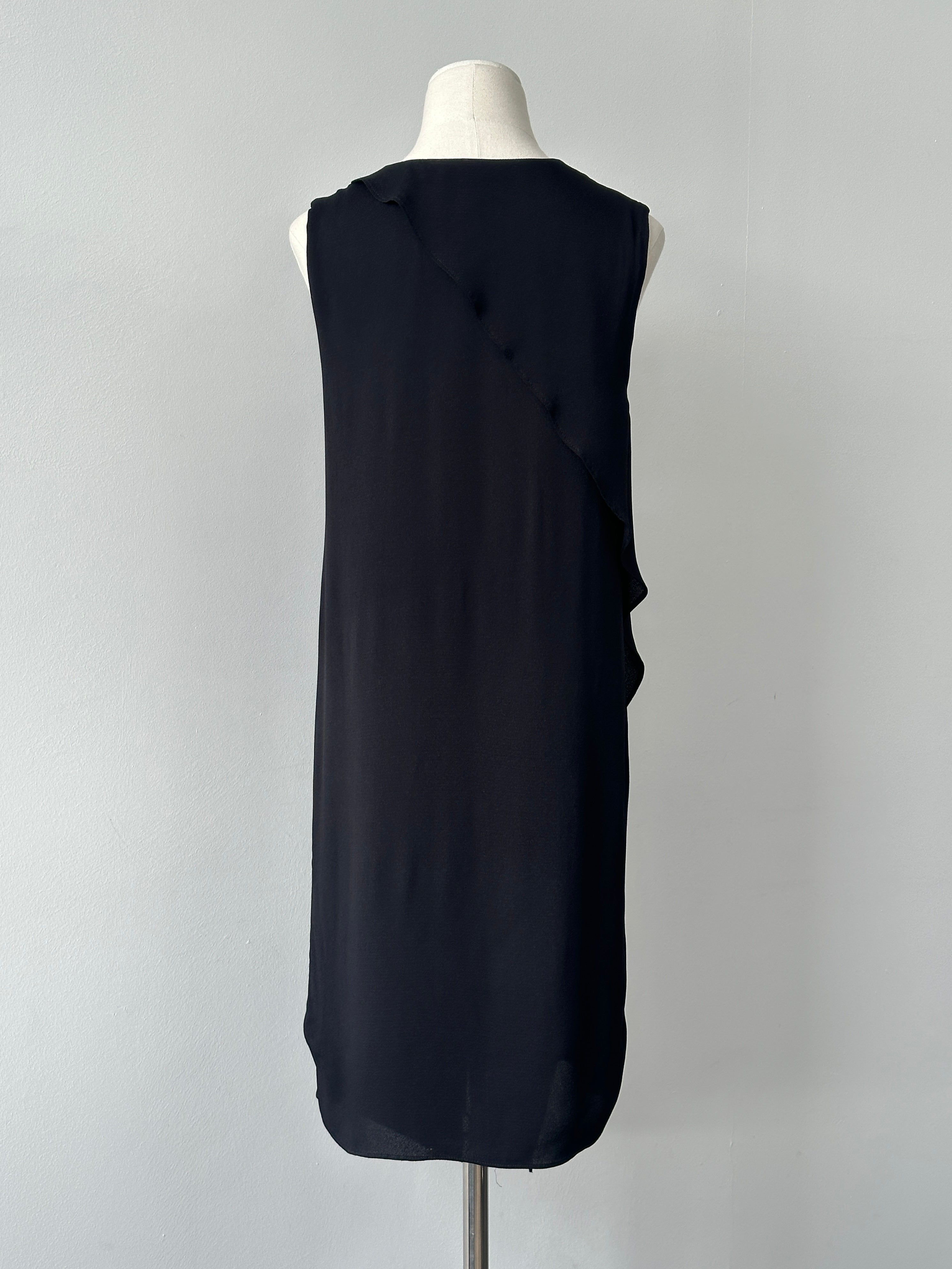 Joseph 2000s Cowl Neck Sleeveless Dress - S