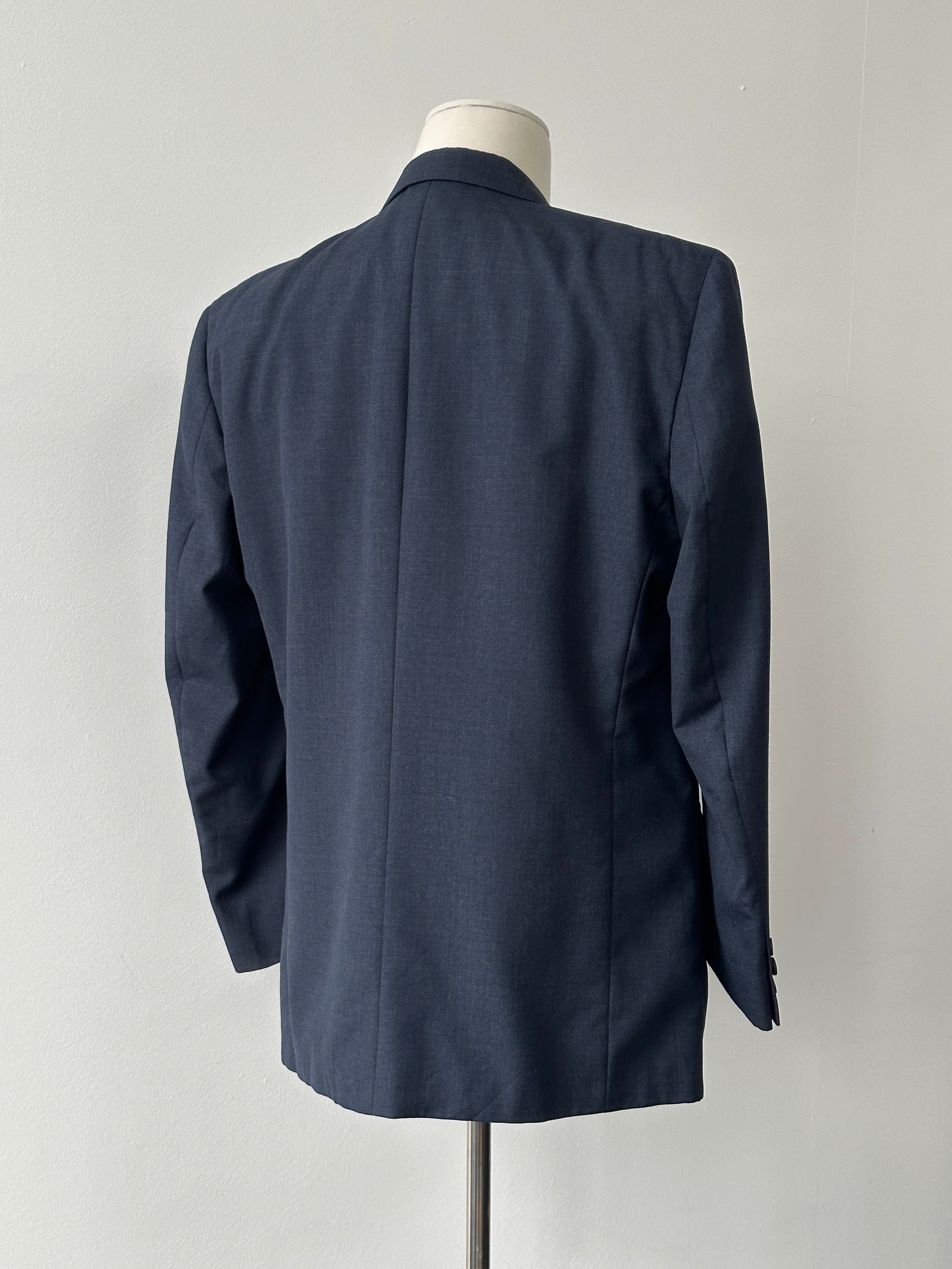 Christian Dior Monsieur 1990s Wool Single Breasted Blazer - 44R