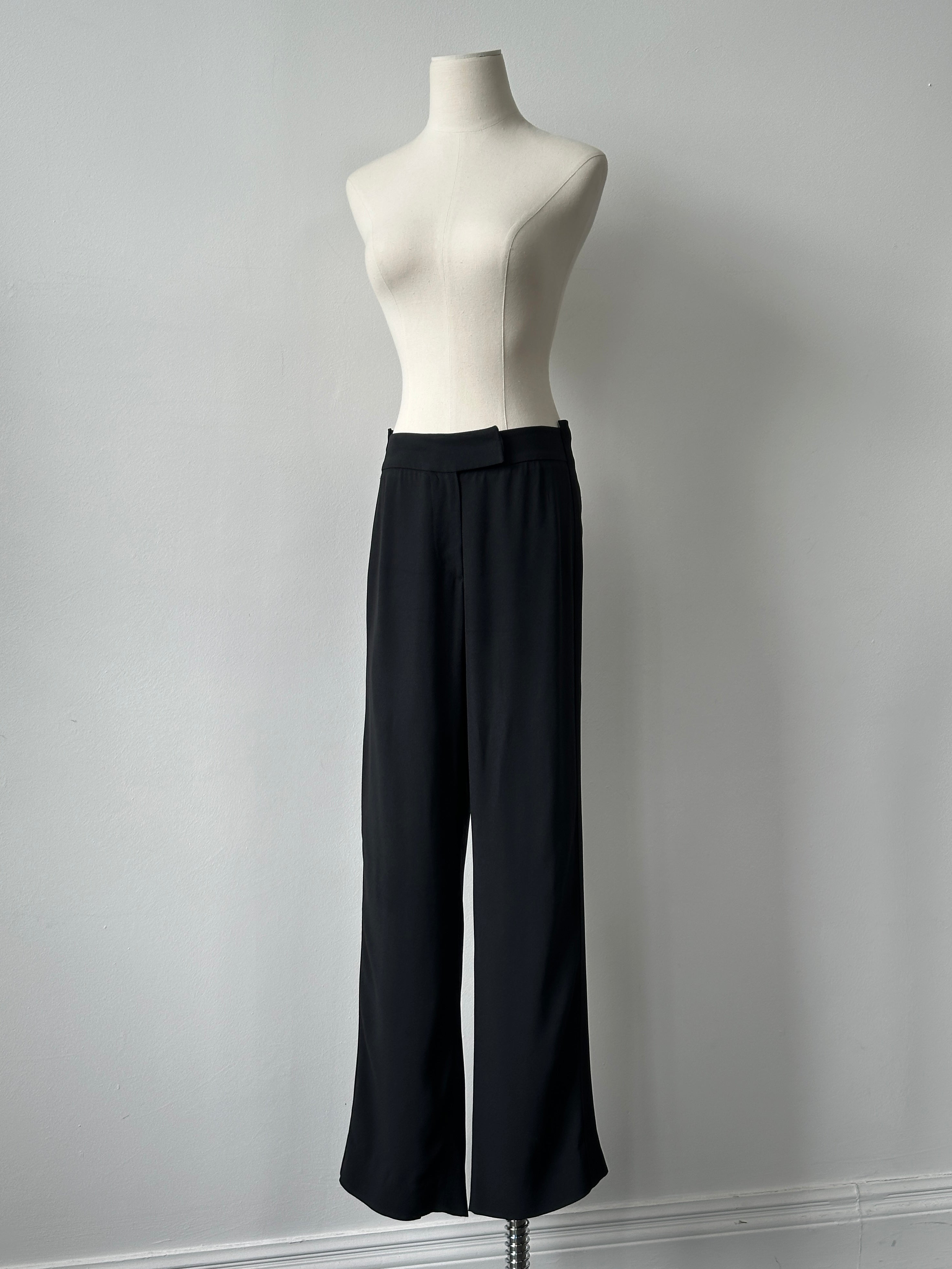 Emporio Armani 1990s Wide Leg Tailored Trouser - W26