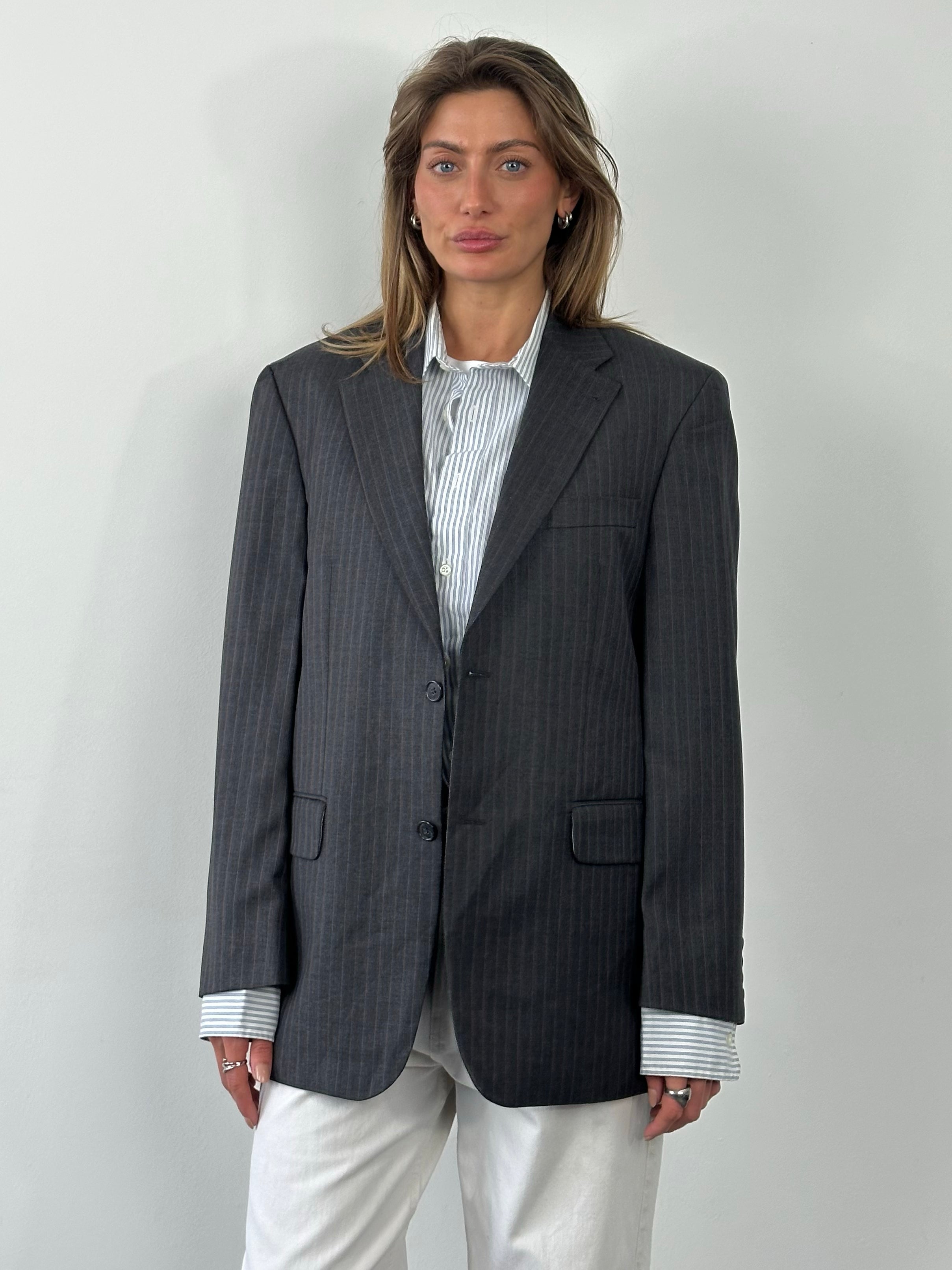 Loro Piana x Digel 1990s Pure Wool Single Breasted Blazer - 38R/L