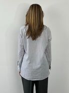 Christian Dior Monsieur 1990s Cotton Striped Shirt - M