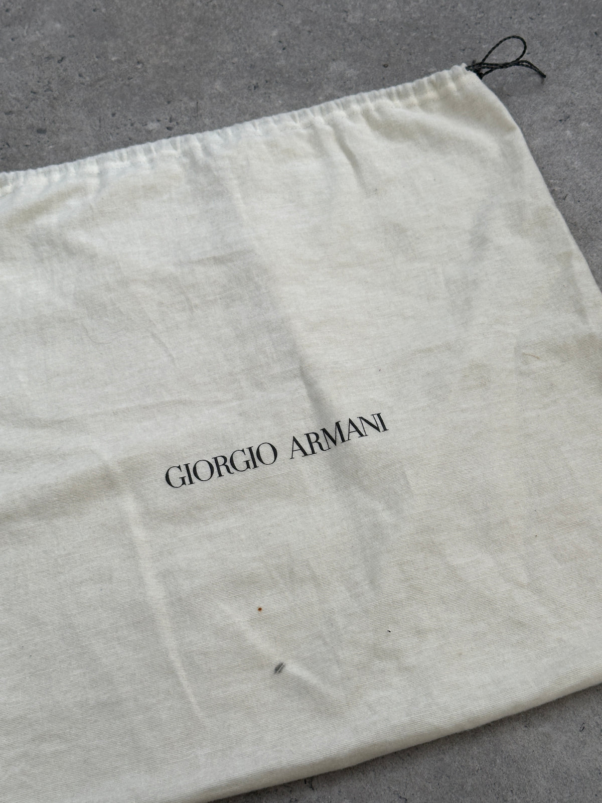 Giorgio Armani 2000s Leather Textured Crossbody Bag
