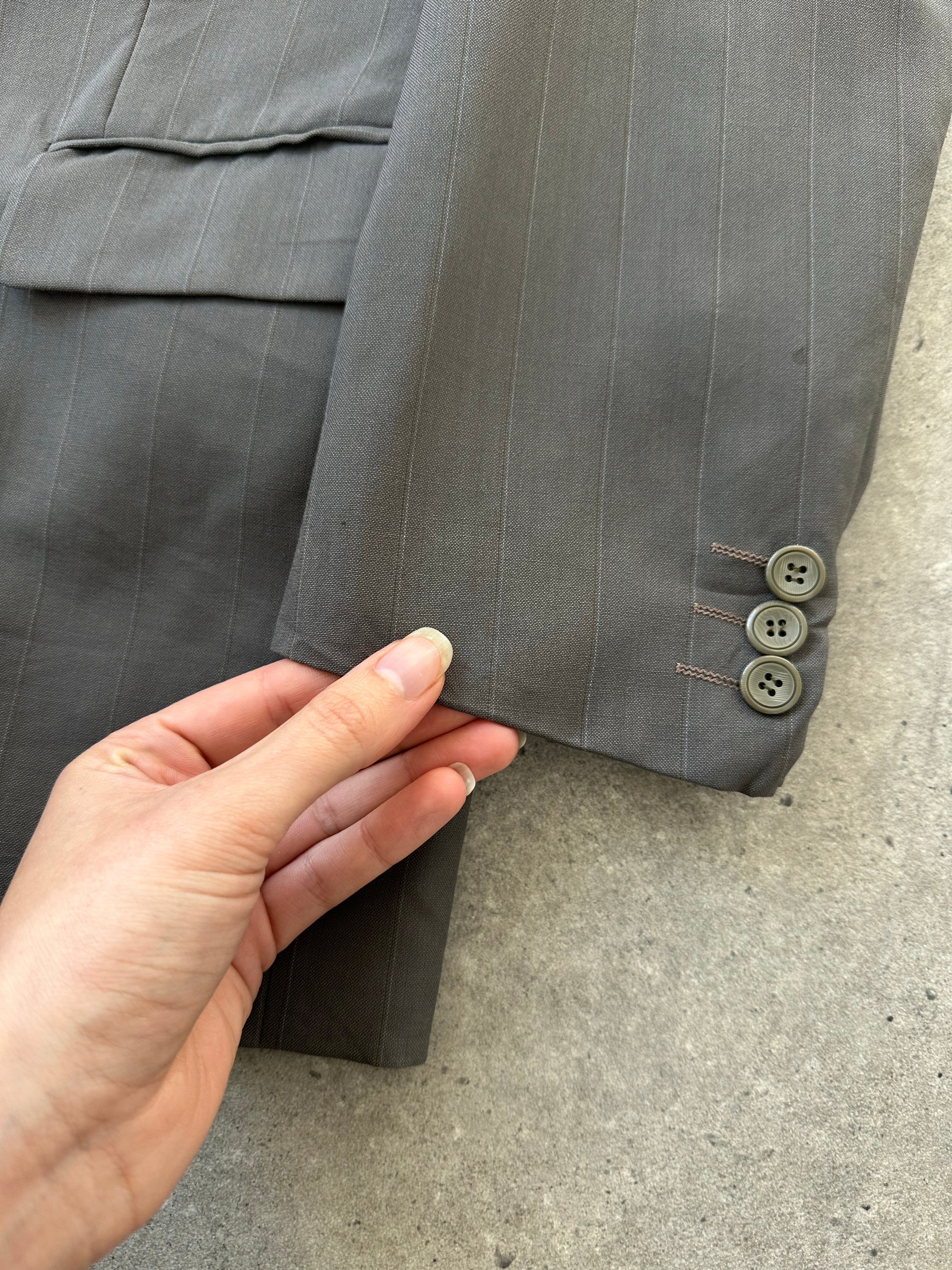 Yves Saint Laurent 1990s Pure Wool Double Breasted Blazer - 40R/L