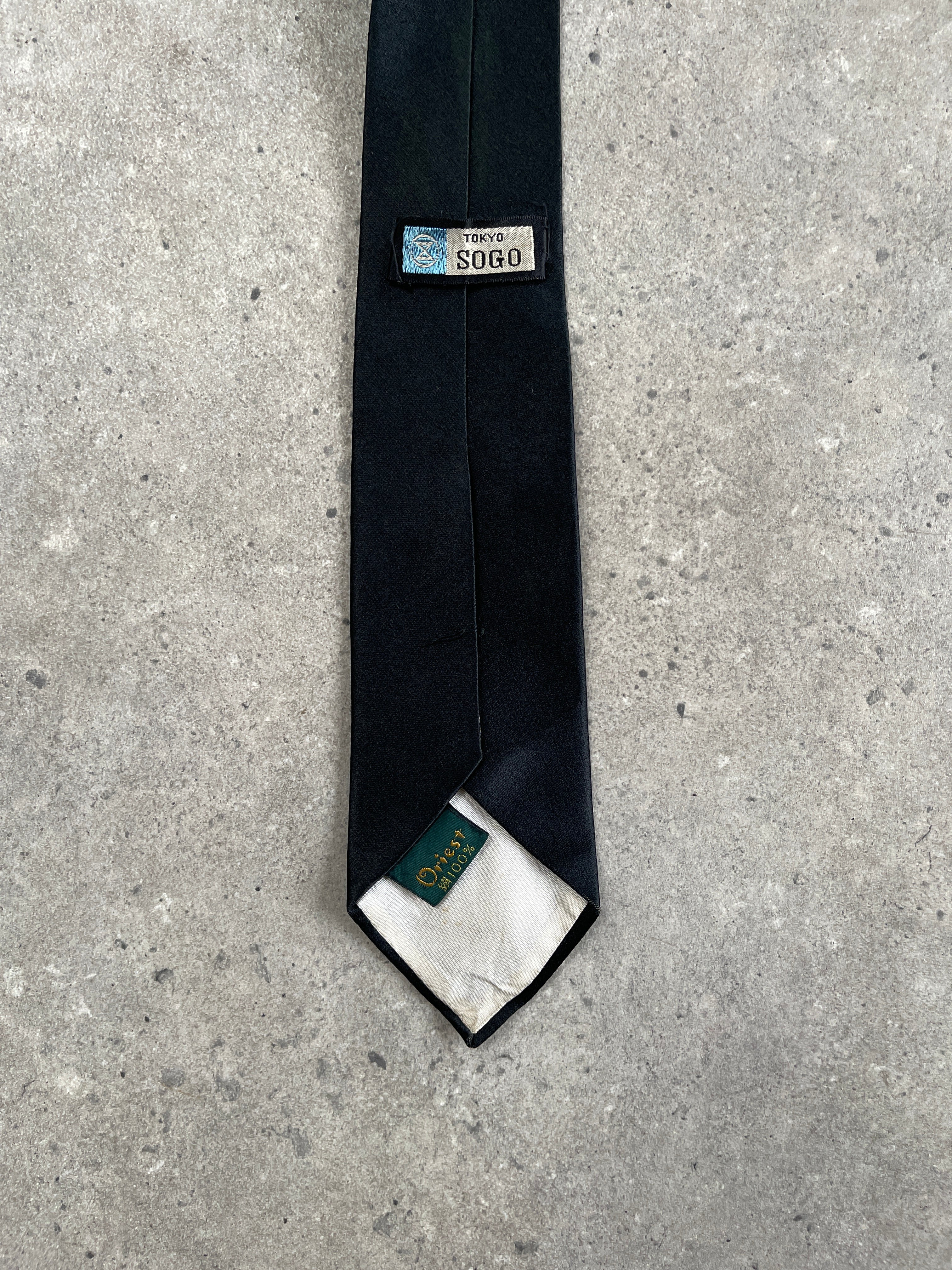Vintage 1990s Pure Silk Woven Tie