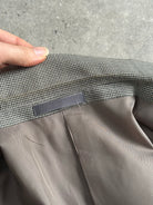 Burberry 1990s Bespoke Button Wool Double Breasted Blazer - 36S/L