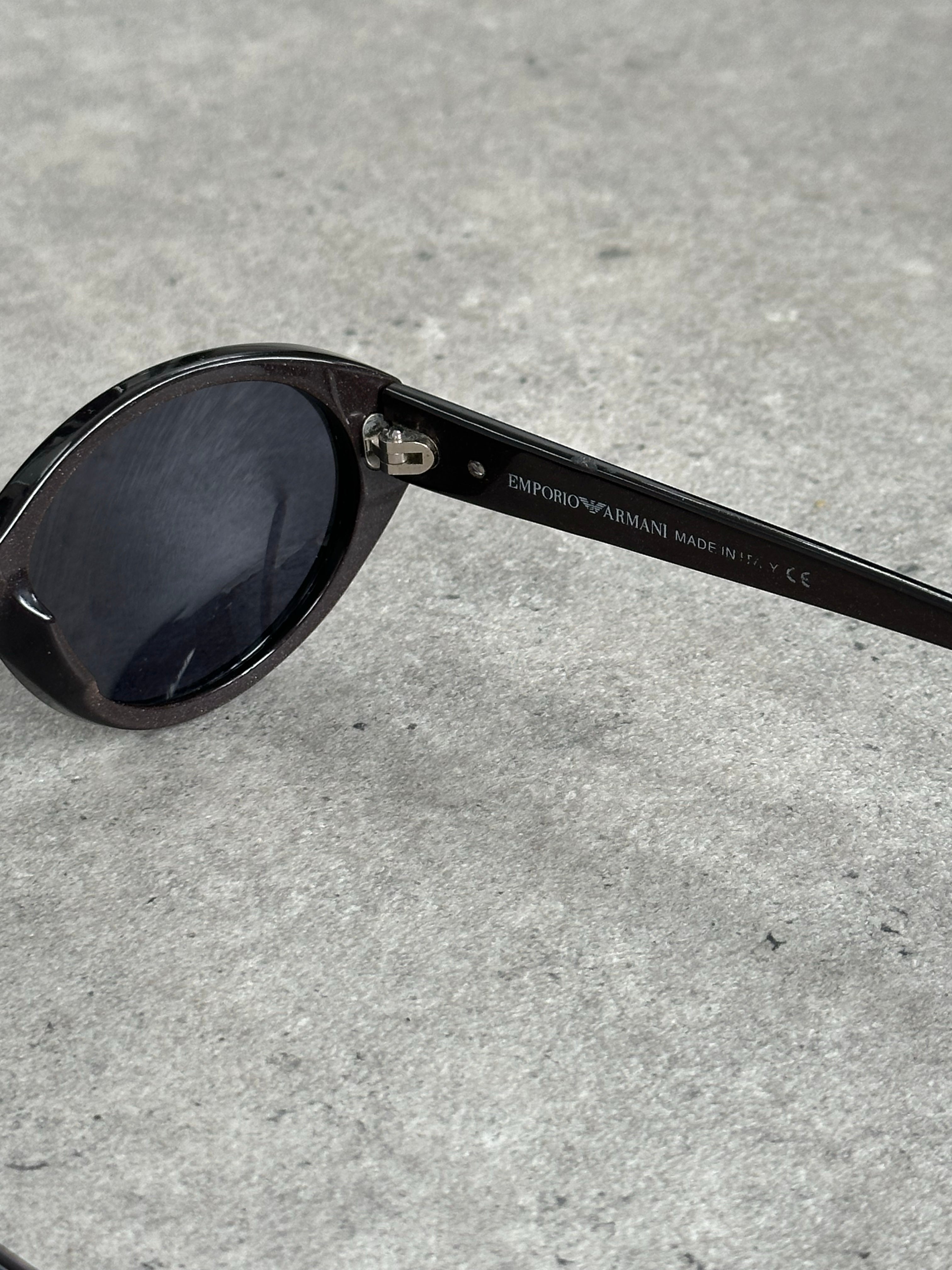 Armani 1990s Oval Logo Sunglasses