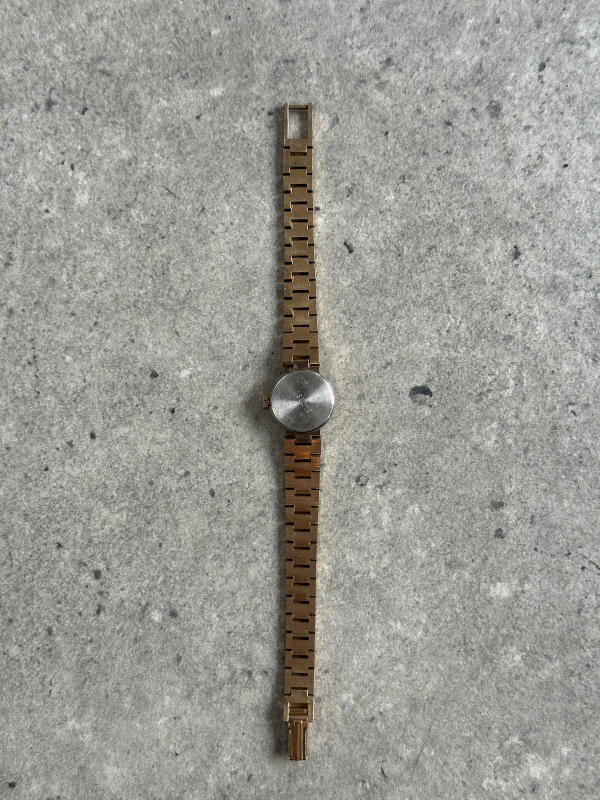 Regus 1970s Swiss Jewel Gold Tone Mechanical Watch
