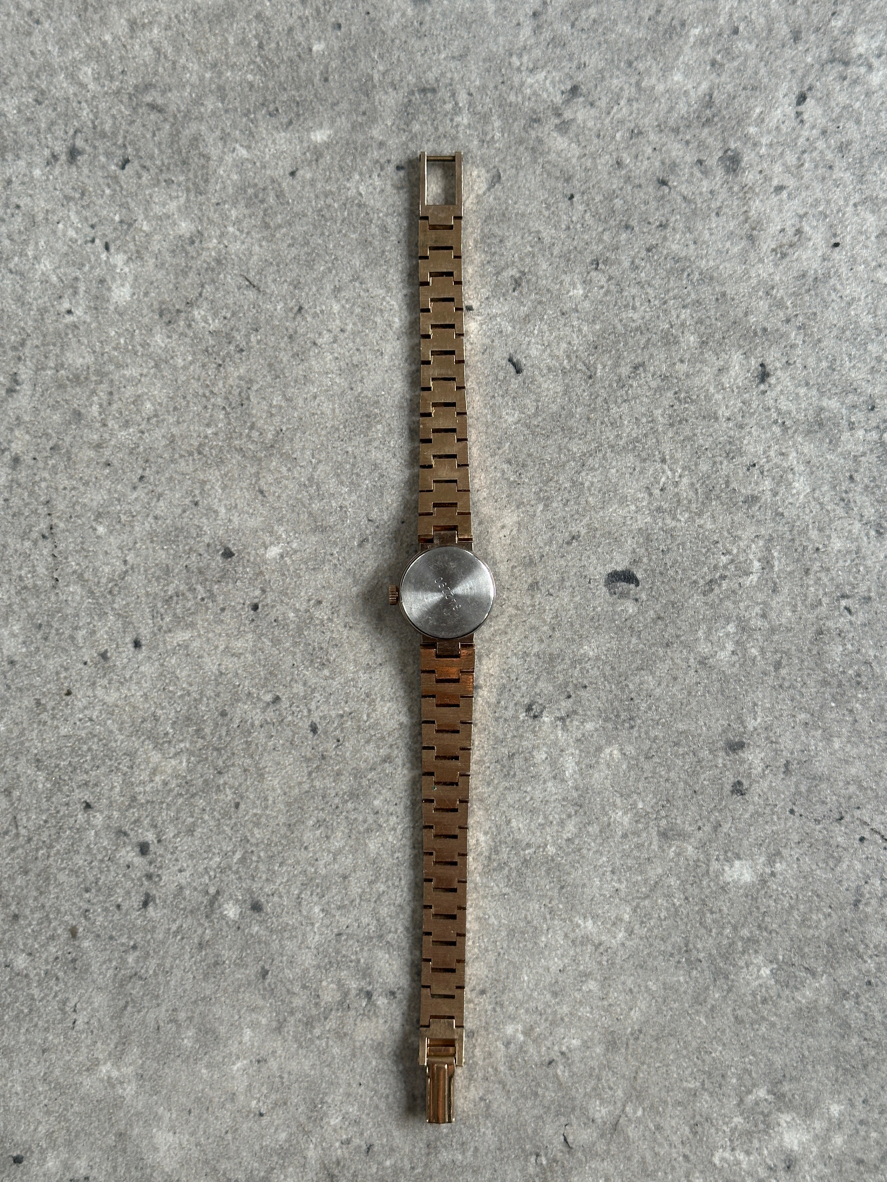 Regus 1970s Swiss Jewel Gold Tone Mechanical Watch
