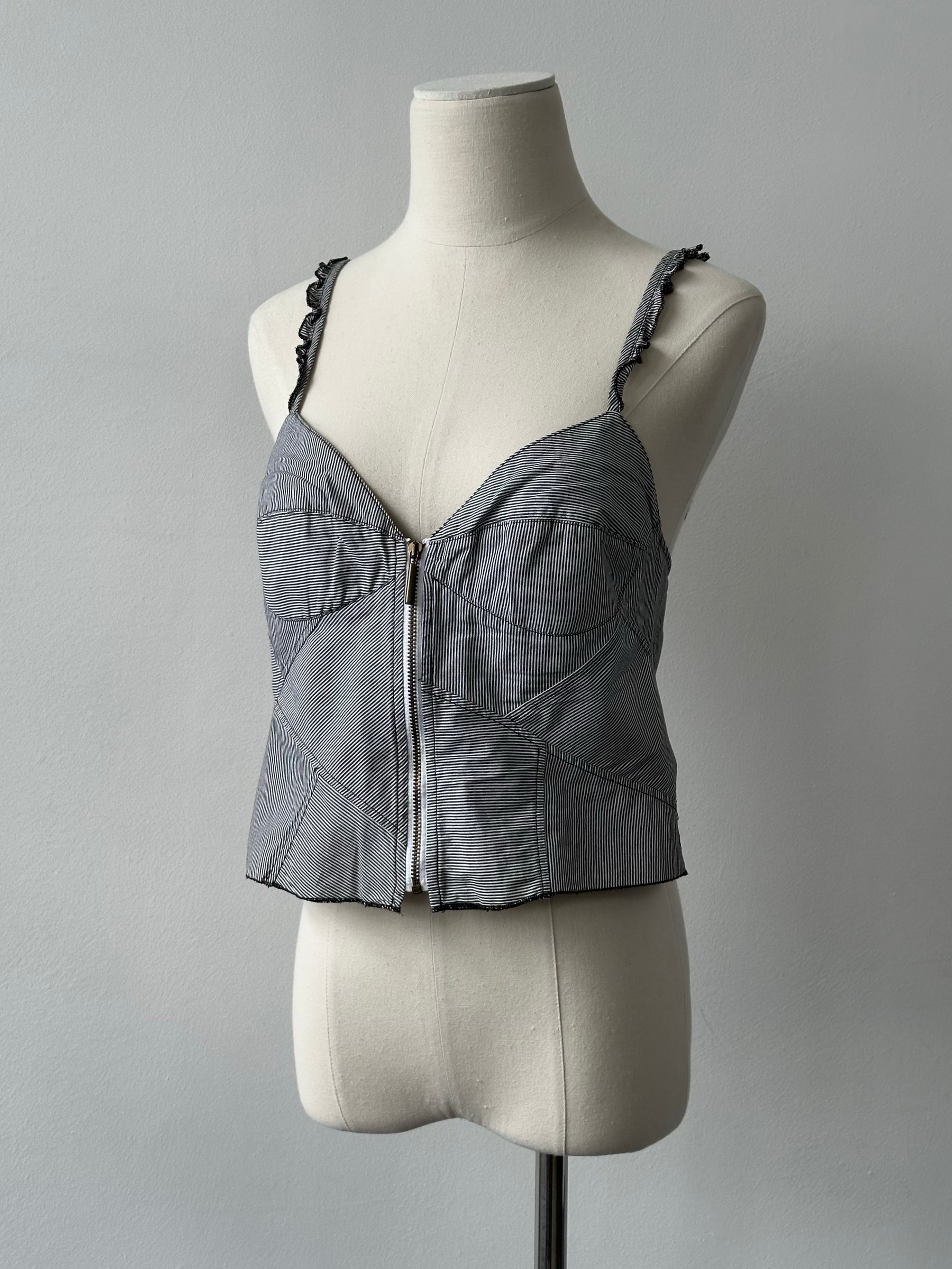 Armani Jeans 1990s Pure Cotton Top - S/M