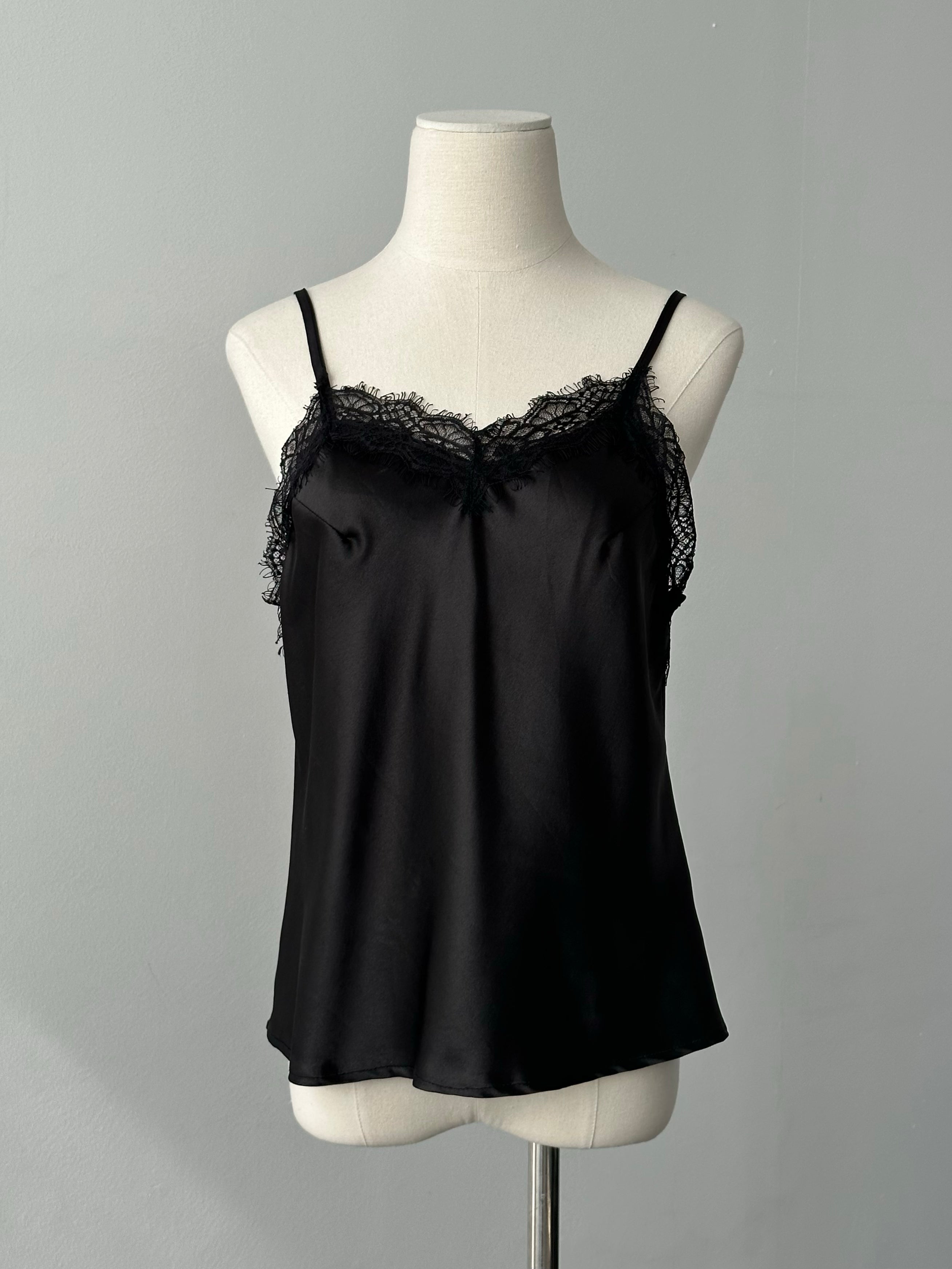 Vintage 2000s Lace Cami Top - S