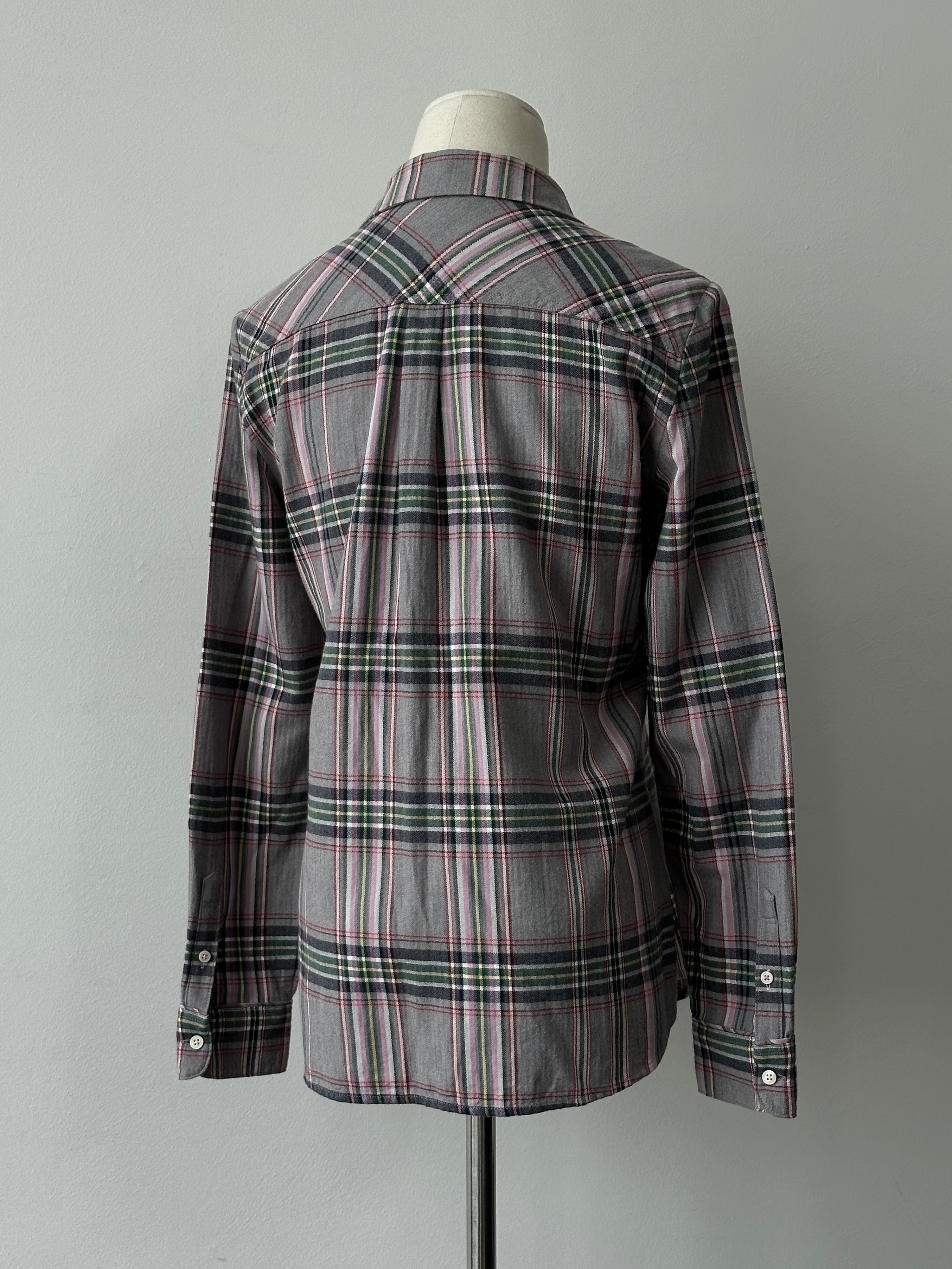 Hazzys Cotton Wool Check Flannel Shirt - S