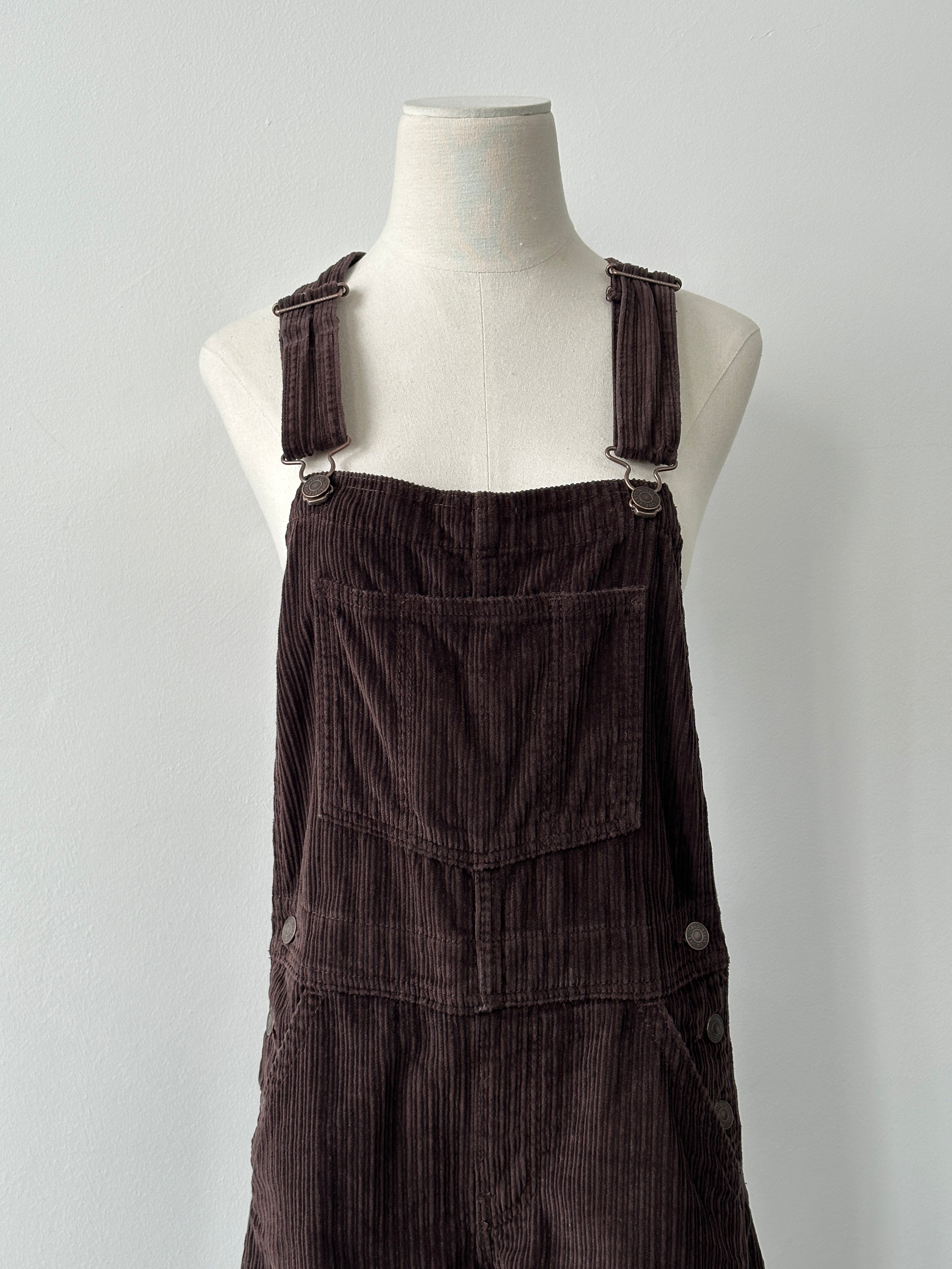 Levi's Premium Corduroy Wide Leg Dungarees - M