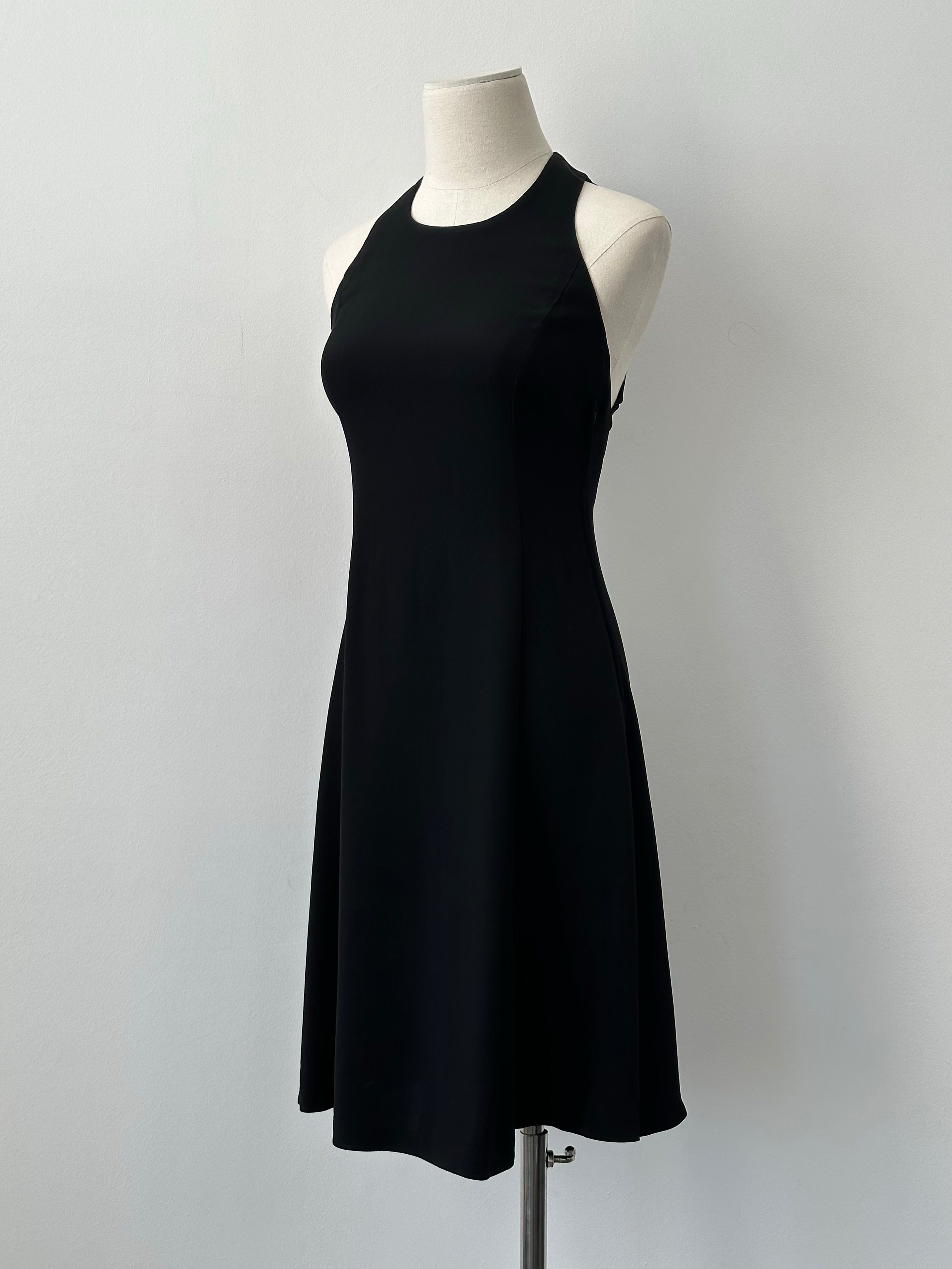 Mani 1990s A-Line Silk Sleeveless Mini Dress - XS