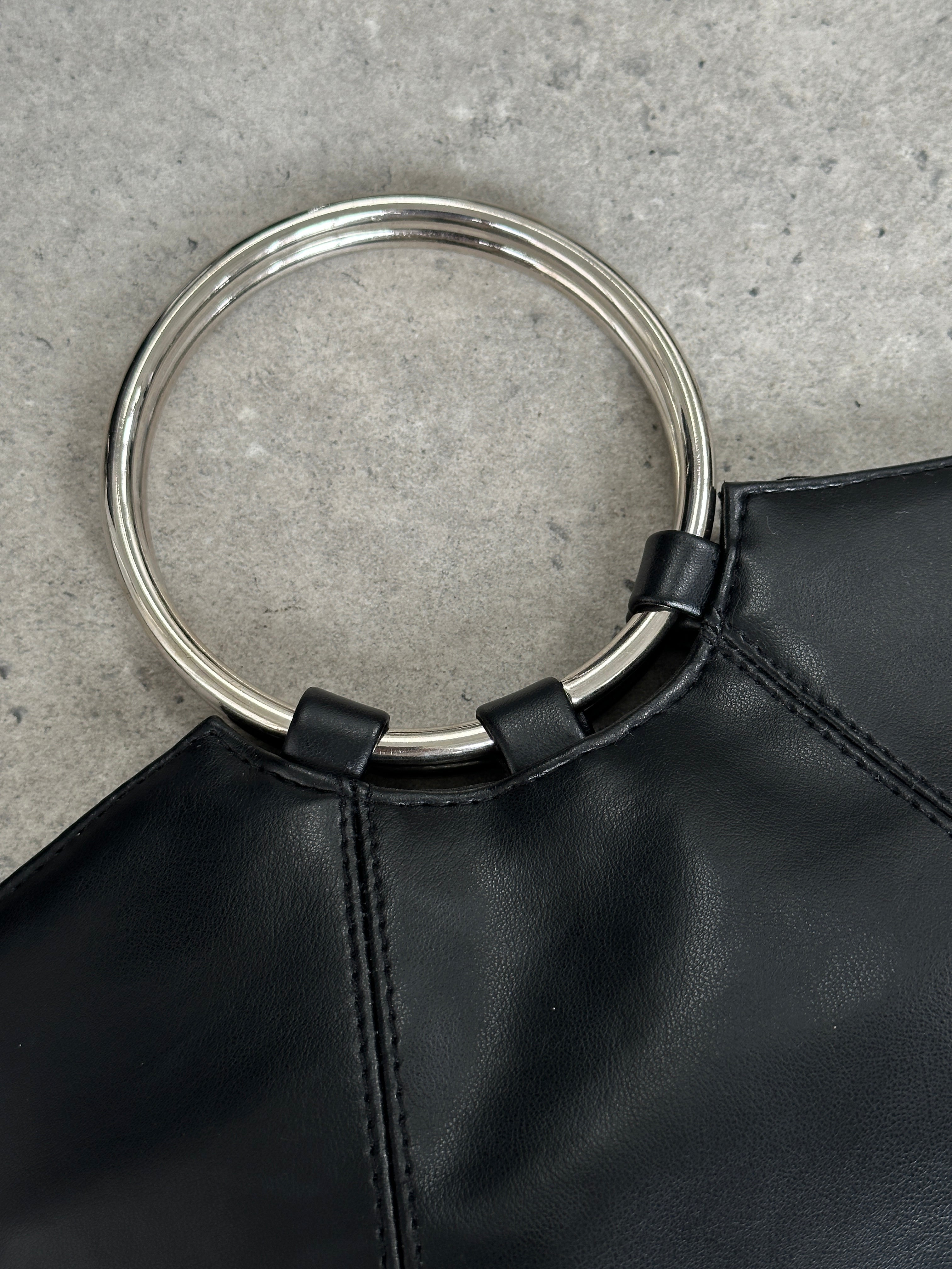 Vintage 2000s Minimal Ring Hand Bag