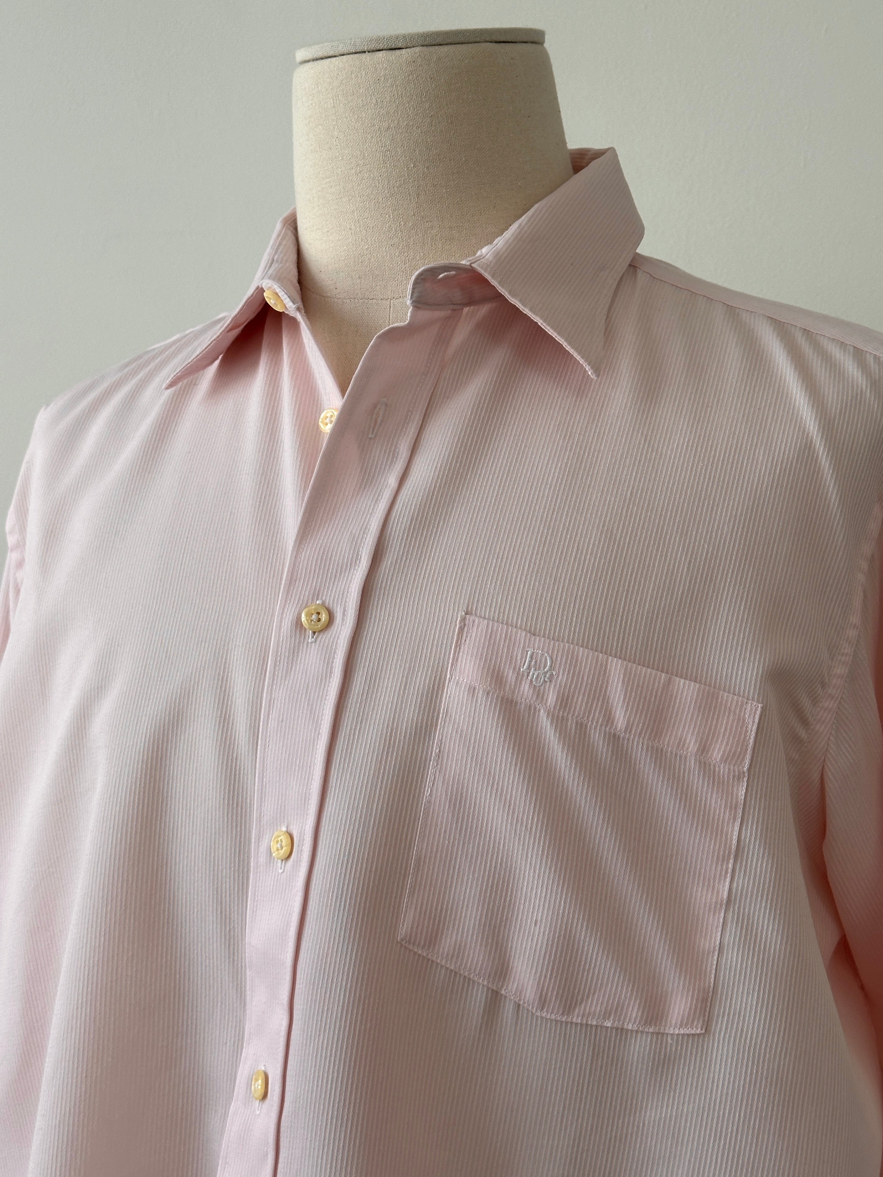 Christian Dior Chemises 1990s Logo Shirt - XL