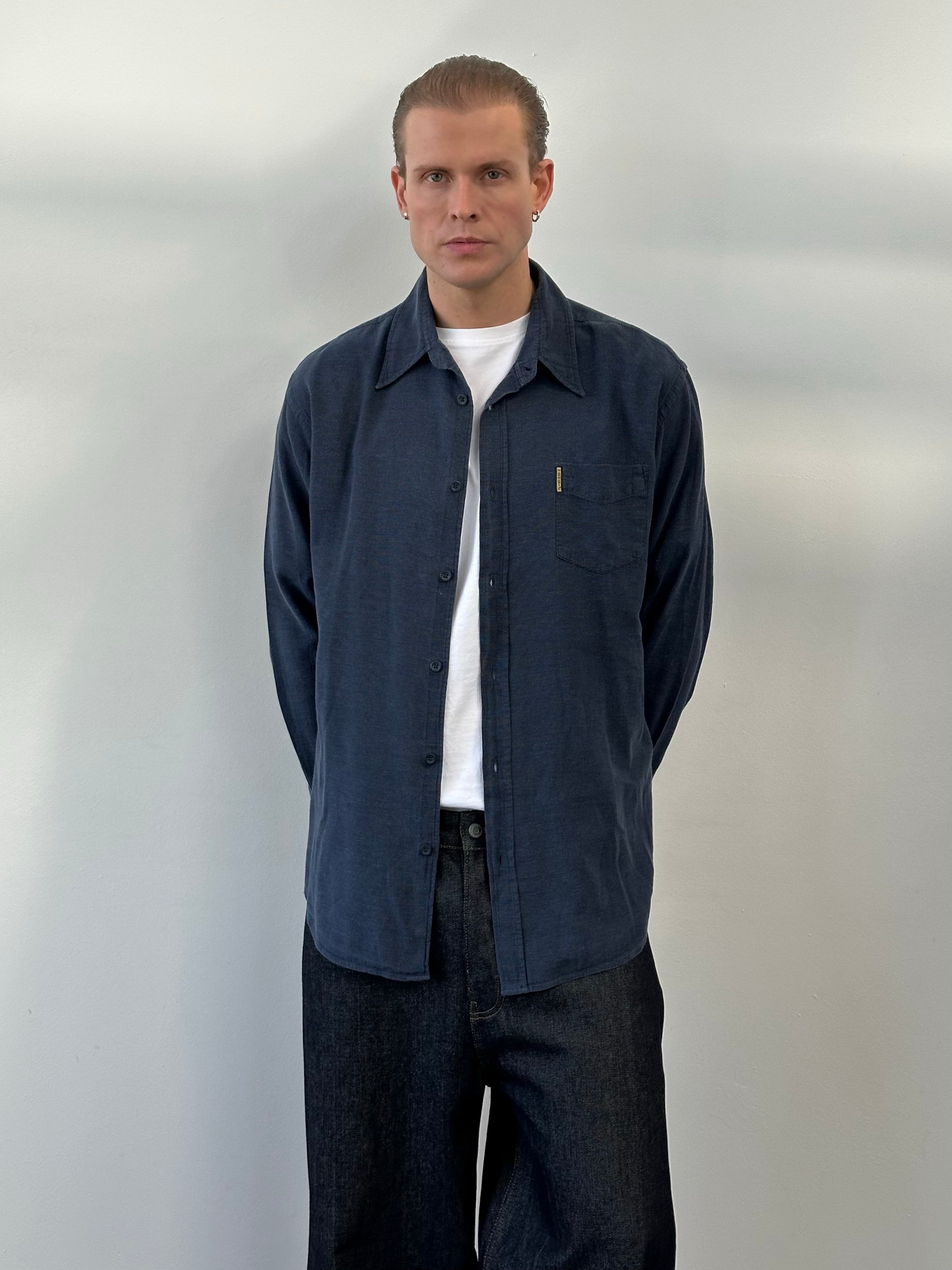 s*様 ARMANI JEANS Dark Navy Shirt Jacket $_12.JPG?set_id=880000500F