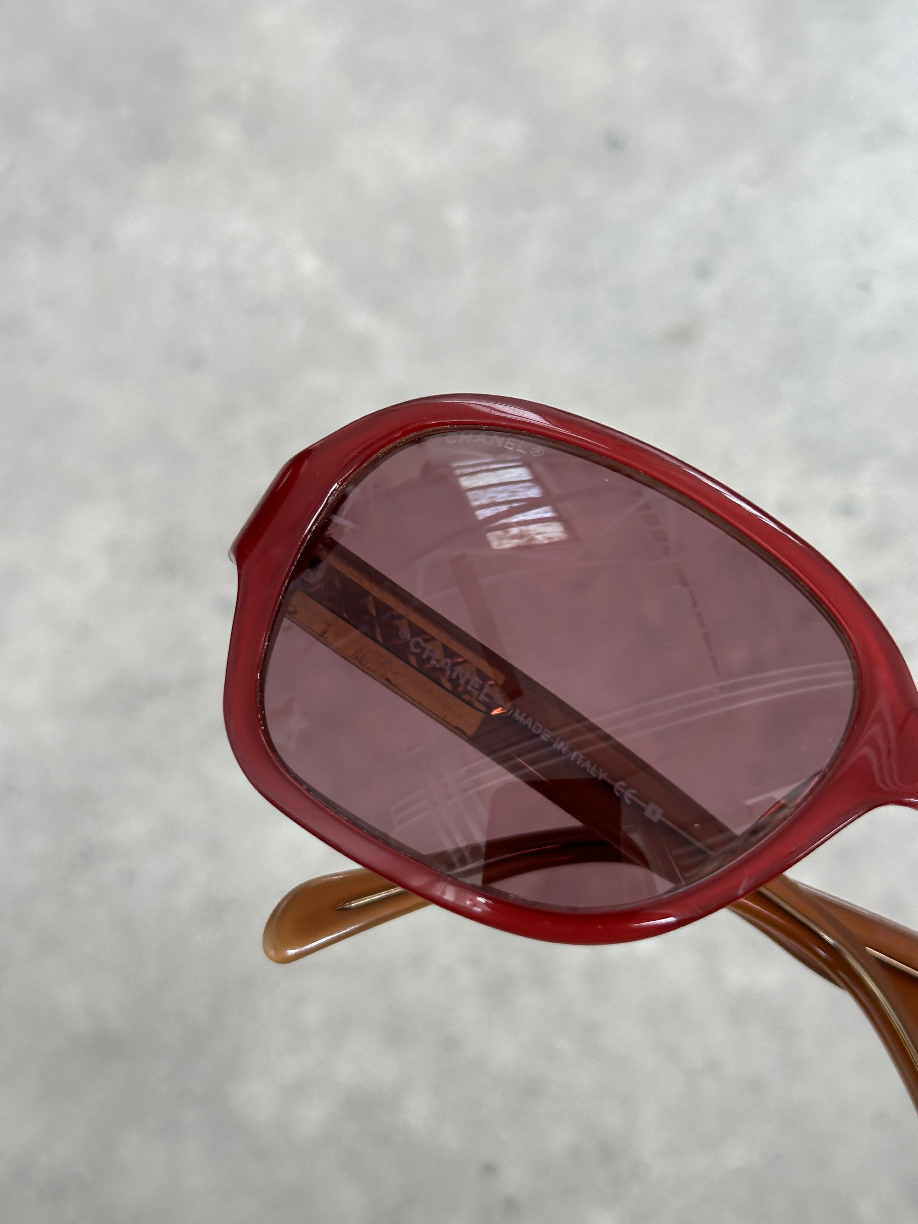 Chanel 1990s Oversized Sunglasses