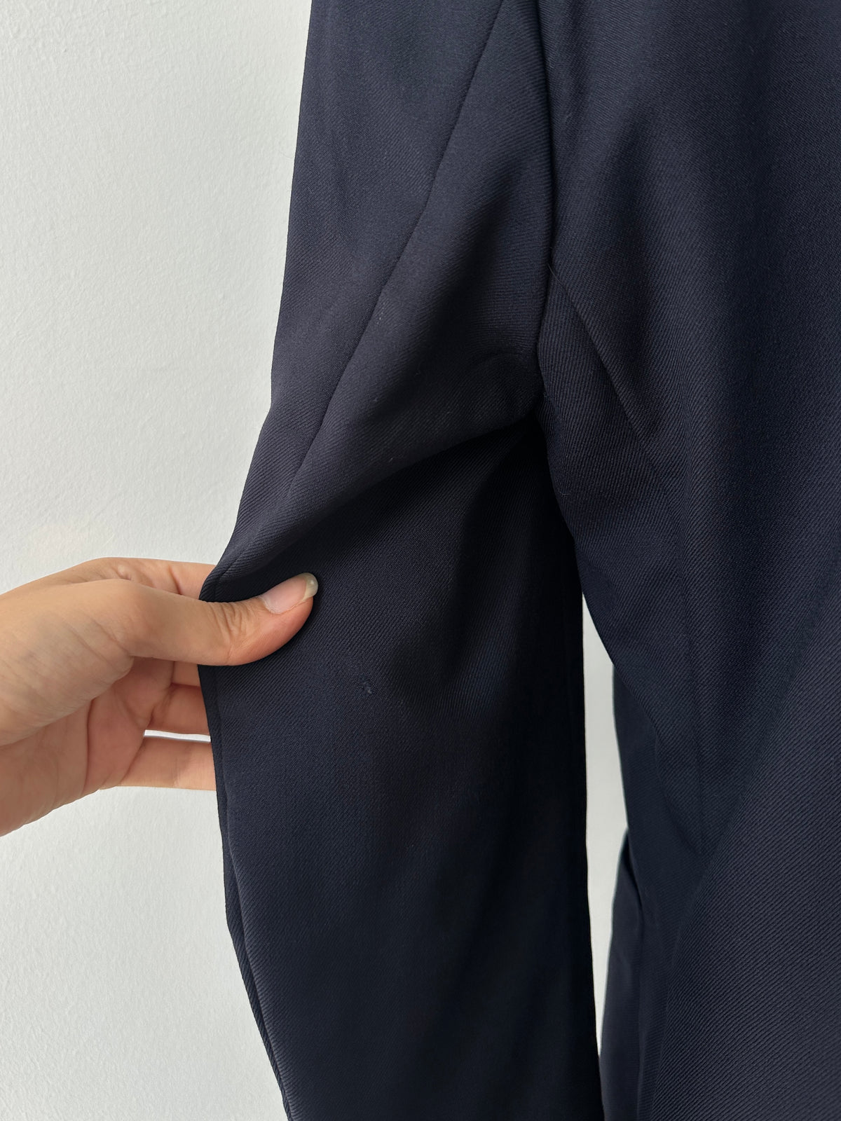 Yves Saint Laurent 1990s Pure Wool Bespoke Button Blazer - M