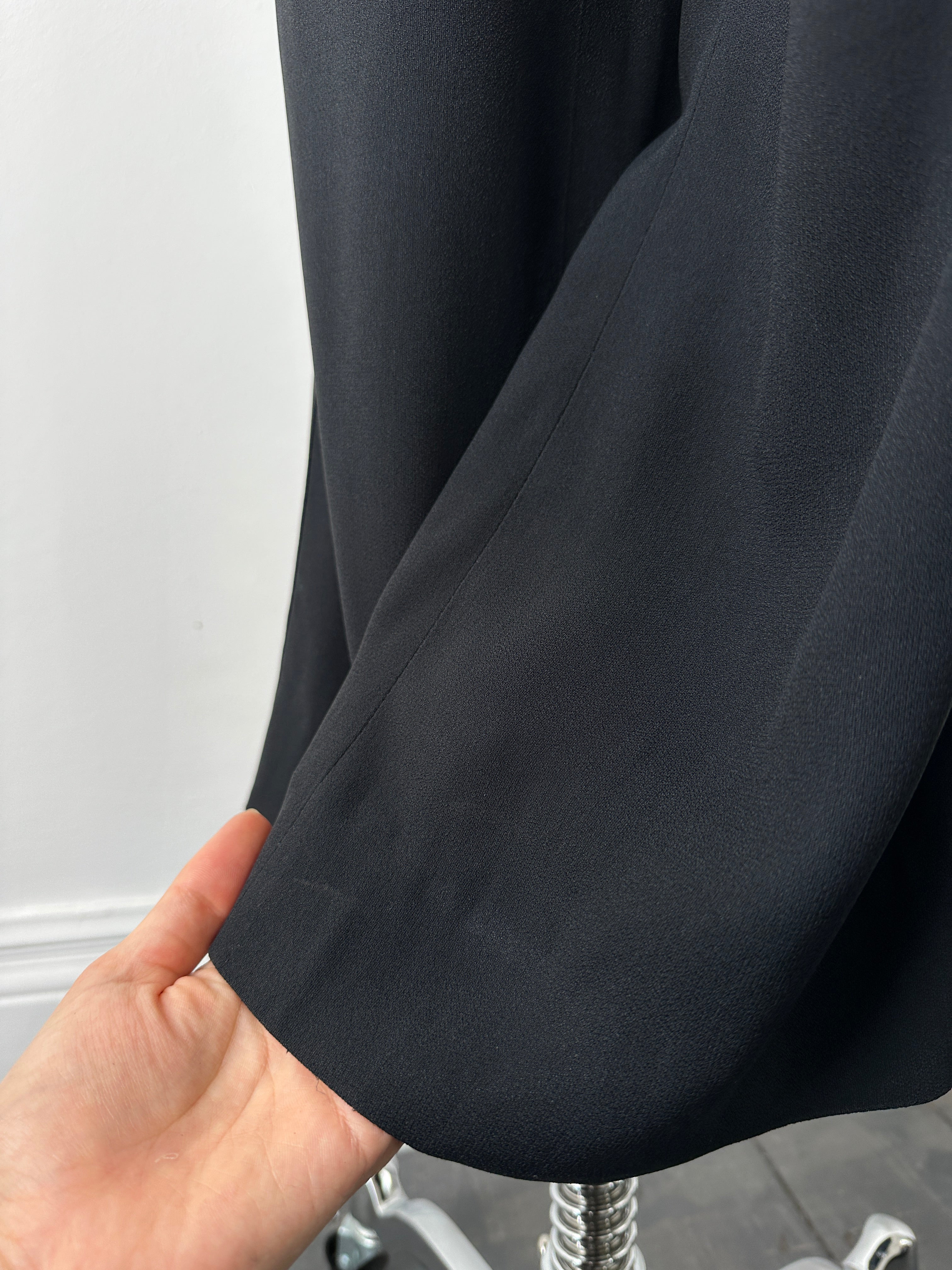 Emporio Armani 1990s Wide Leg Tailored Trouser - W26
