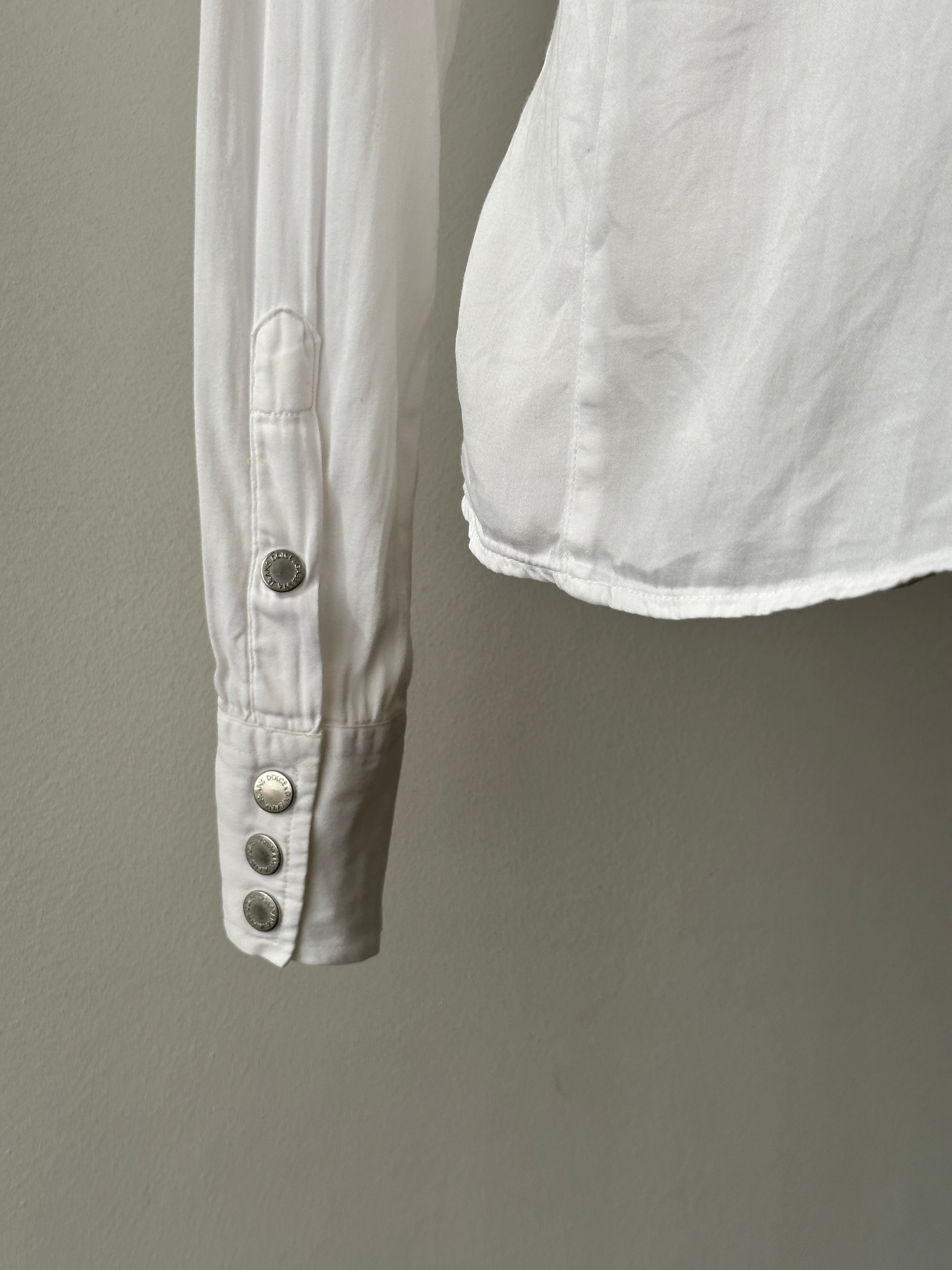 Dolce & Gabbana J&ANS 1990s Bespoke Button Shirt - S-M