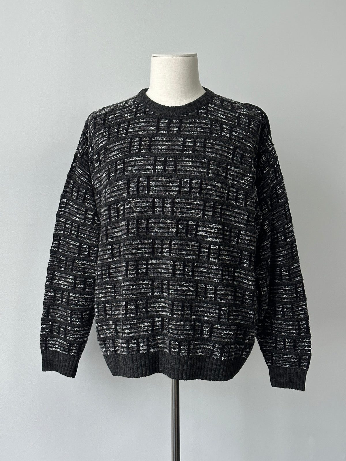 Italian Vintage 1990s Wool Chunky Knit Jumper - XL
