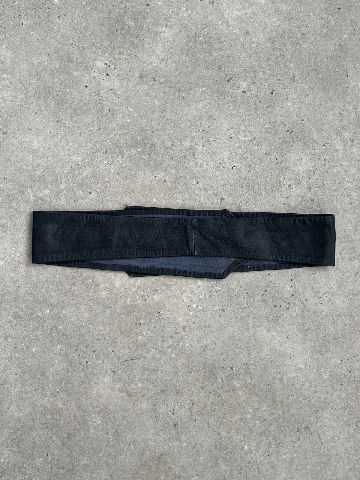 Valentino 1990s Leather Snakeskin Hip Belt - W30-32