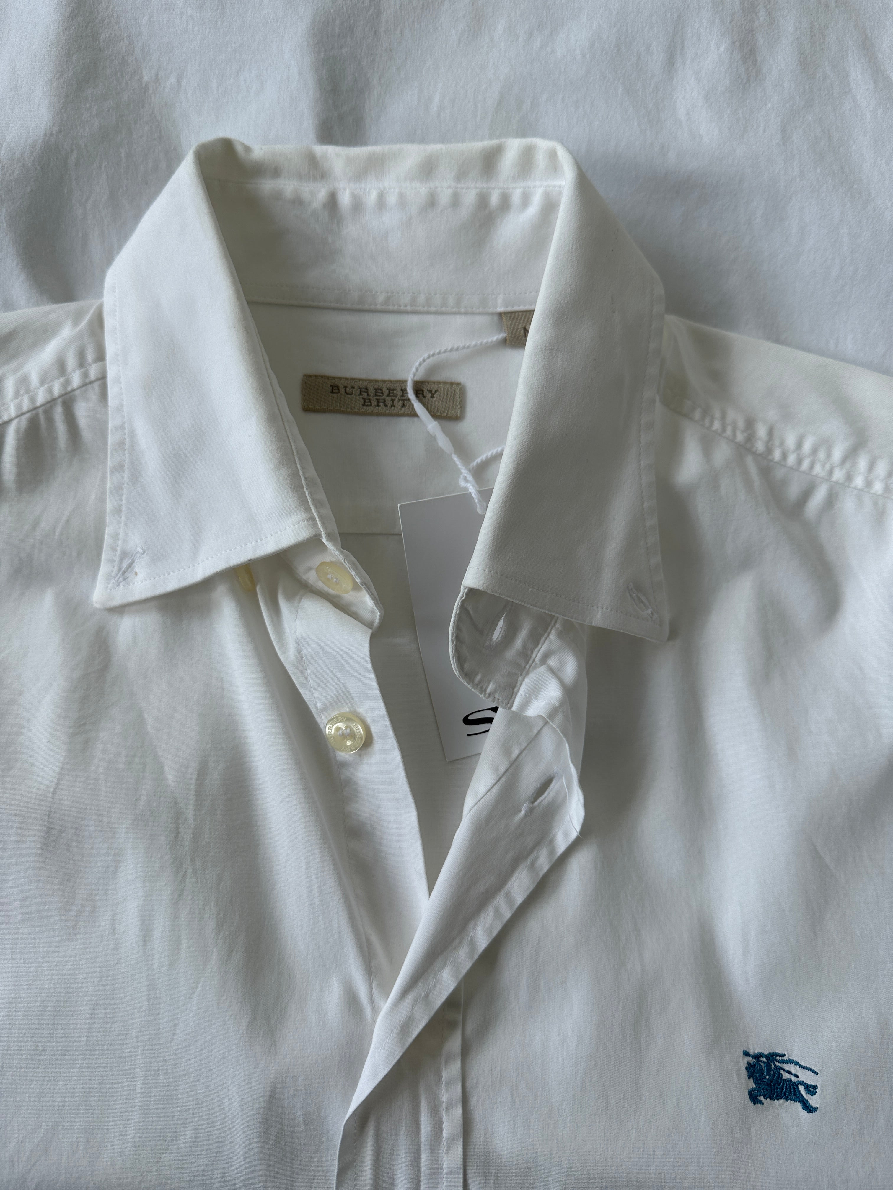 Burberry Brit Cotton Logo Shirt - XS - SYLK