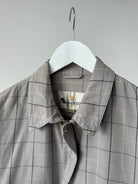 Aquascutum Check Cotton Bomber Jacket - S - SYLK