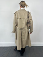 Burberry Nova Check Wool Shoulder Bag - SYLK