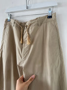 Guess Cotton Pull On Straight Leg Trousers - W29 - SYLK