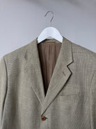 Armani Collezioni Linen Single Breasted Blazer - 42R/L - SYLK