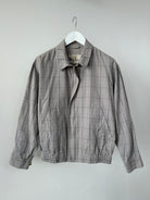 Aquascutum Check Cotton Bomber Jacket - S - SYLK