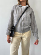 Aquascutum Check Cotton Bomber Jacket - S - SYLK