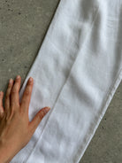 Valentino Miss V Pure Linen High Waisted Trousers - SYLK