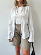 Burberry London Check Cotton Shirt - S/M - SYLK