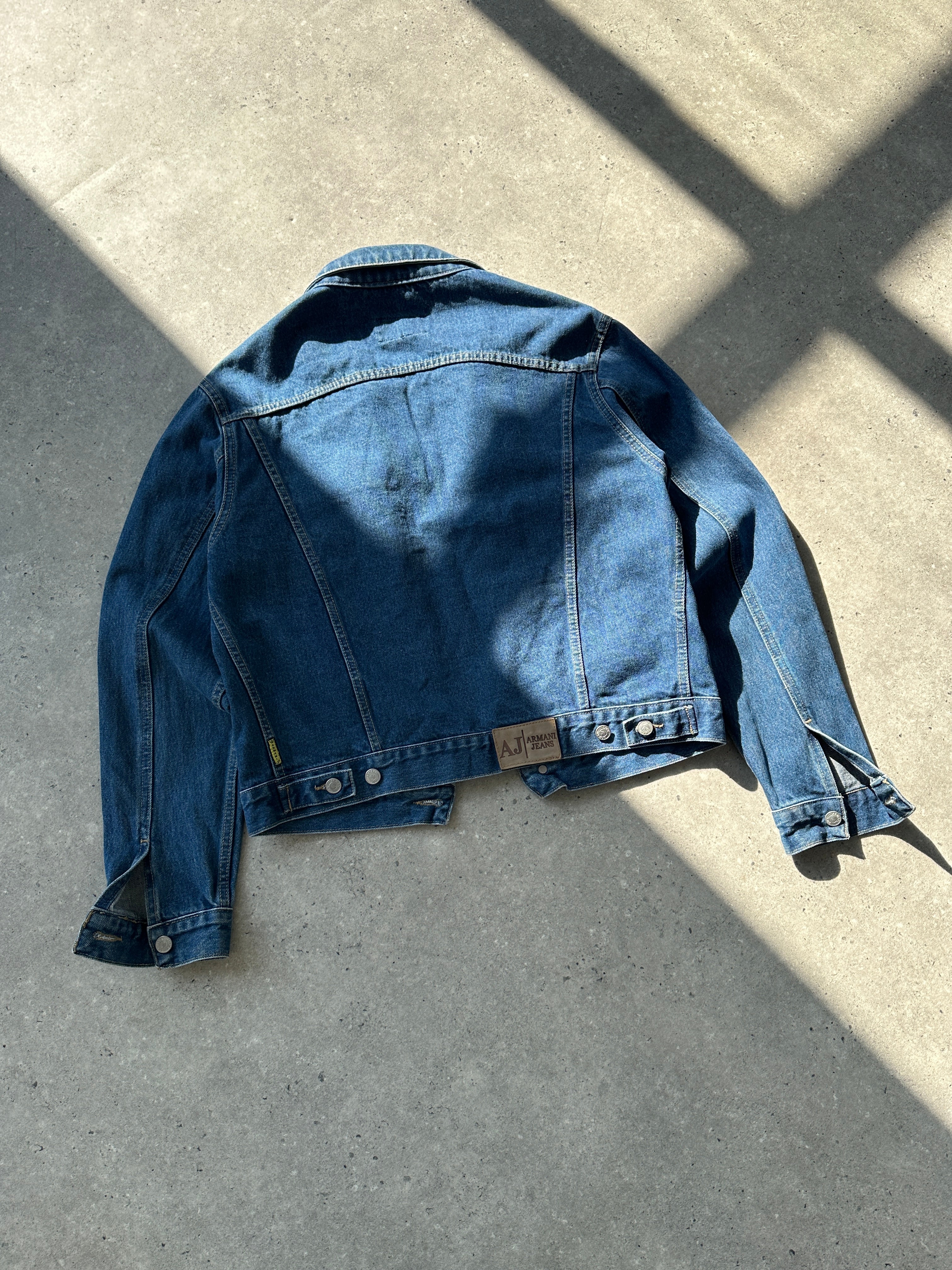 Armani Jeans Mid Wash Denim Jacket - M - SYLK