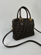 Fendi Zucca Monogram Crossbody Bag - SYLK