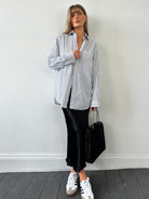 Burberry Stripe Cotton Shirt - L/XL - SYLK