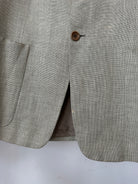 Armani Collezioni Linen Single Breasted Blazer - 42R/L - SYLK