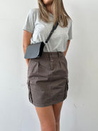 Closed Cargo Pure Cotton Mini Skirt - W30 - SYLK