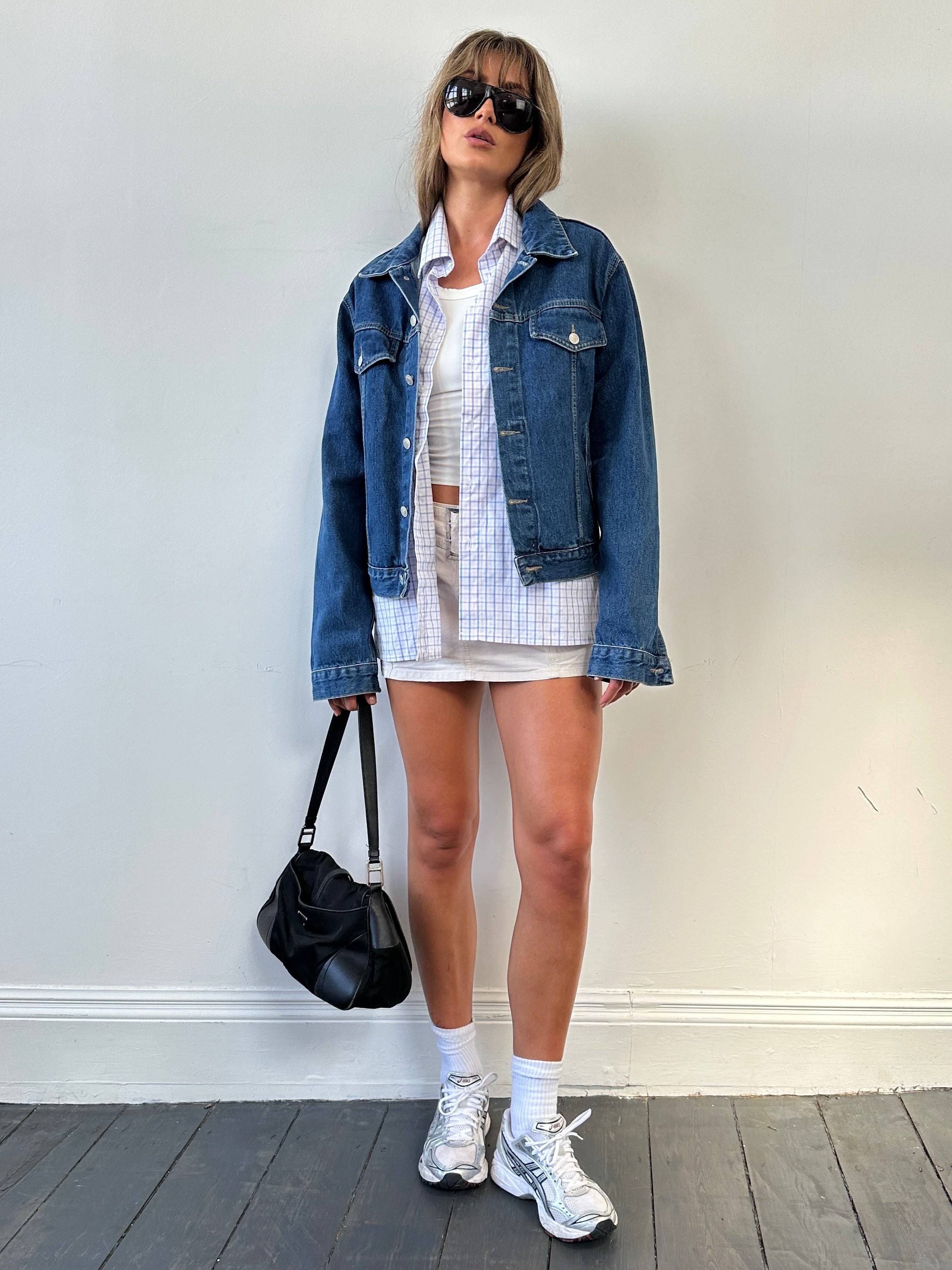 Armani Jeans Mid Wash Denim Jacket - M - SYLK