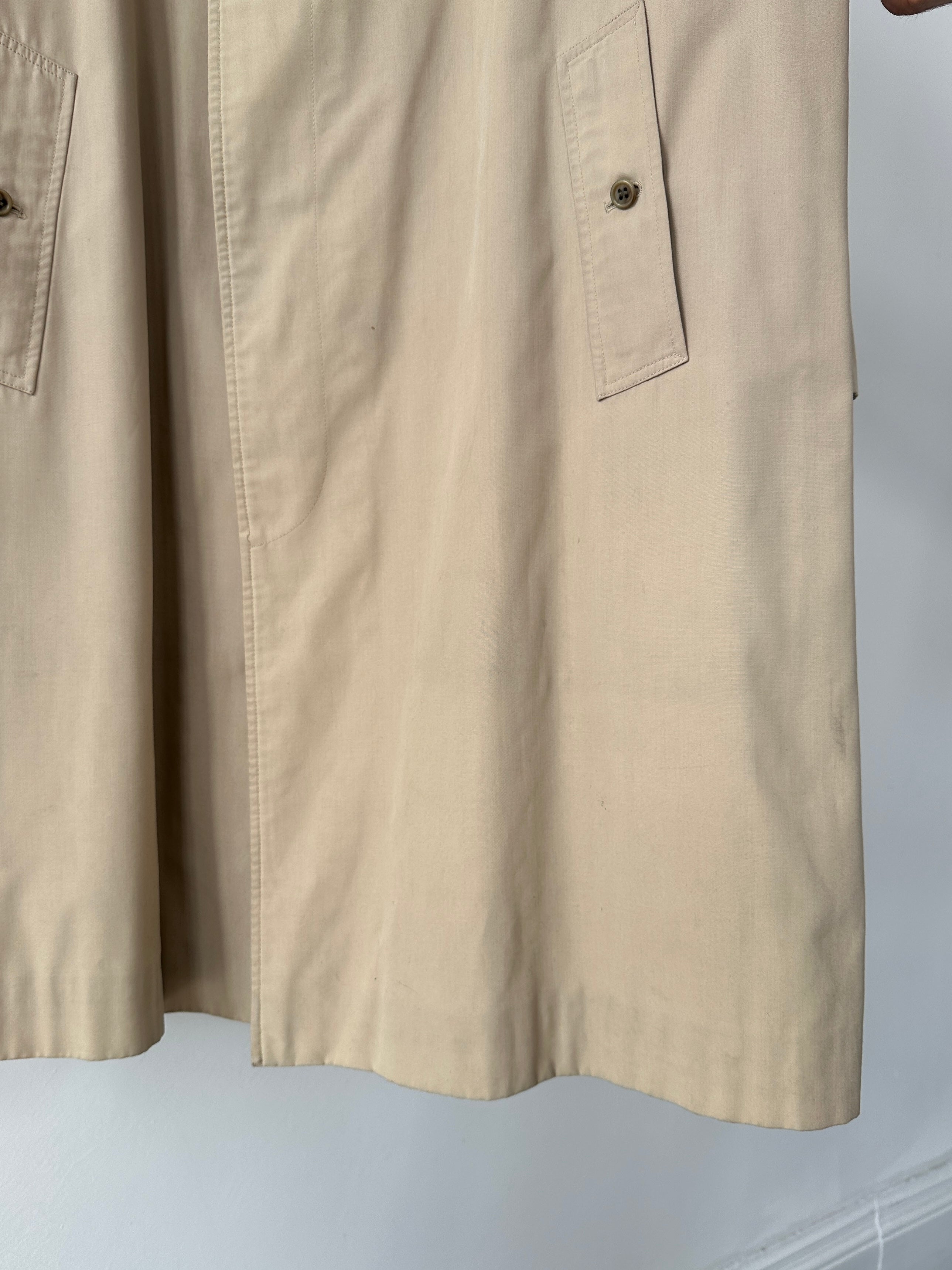 Burberry Nova Check Trench Coat - L - SYLK