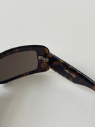 Giorgio Armani Rectangle Tortoise Shell Sunglasses - SYLK