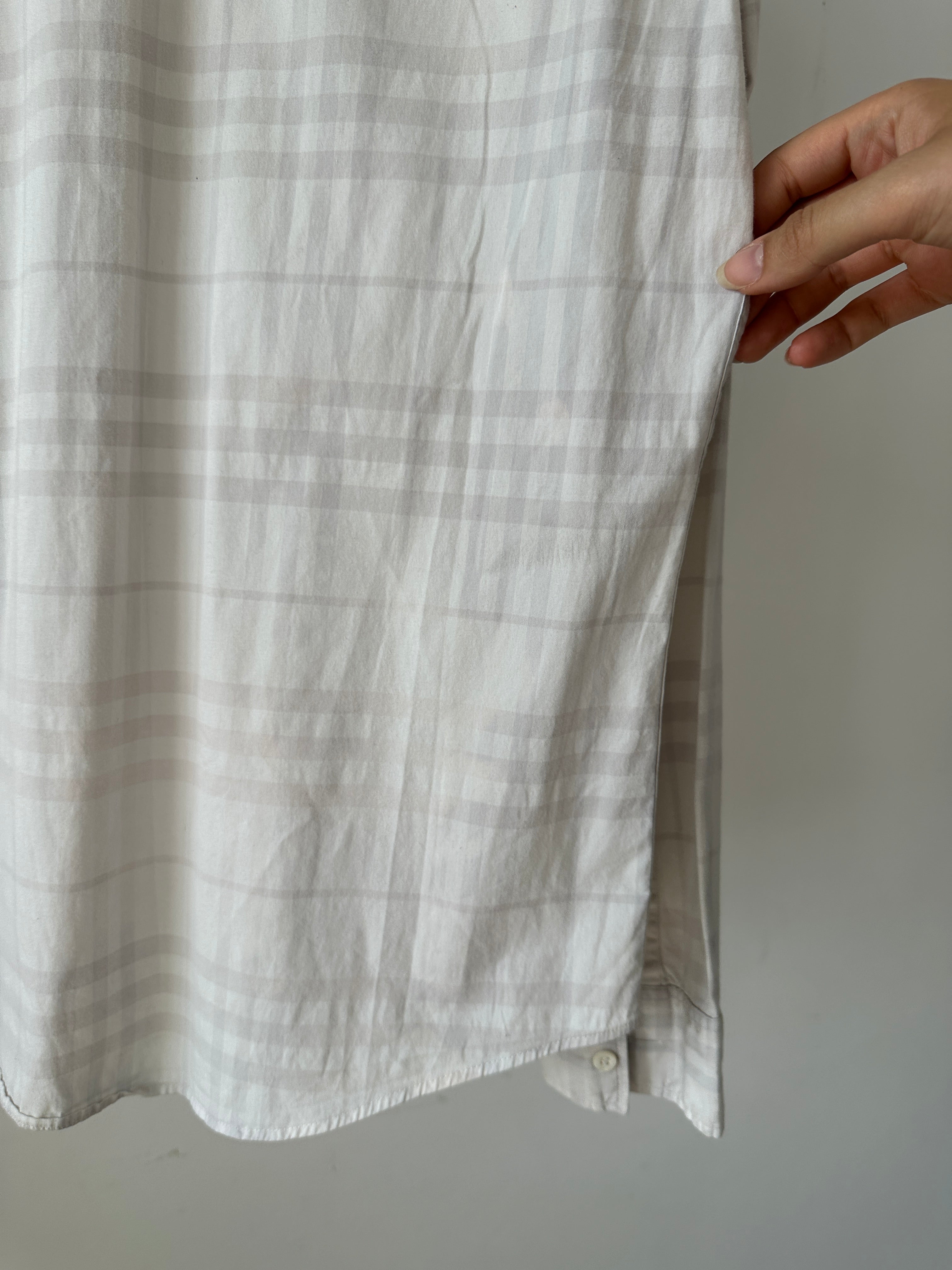 Burberry London Check Cotton Shirt - S/M - SYLK