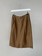 Jaeger Pure Silk Button Down Midi Skirt - W24 - SYLK