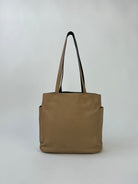 Prada Contrast Leather Tote Bag - SYLK