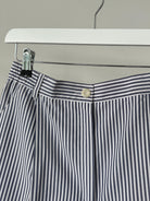 Vintage Stripe Pleated Boy Shorts - W28-30 - SYLK