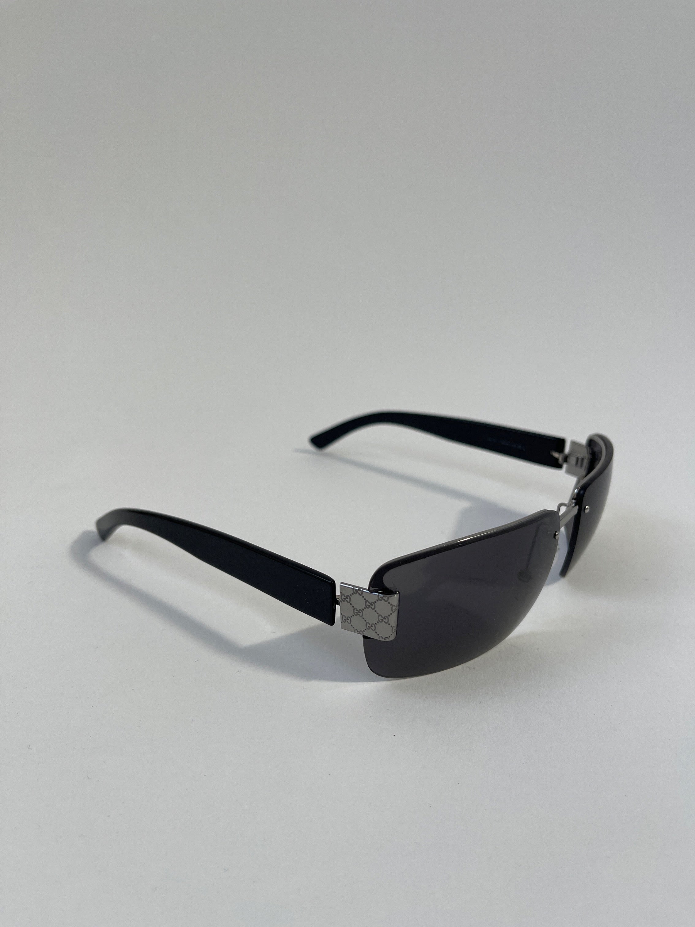 Gucci Rimless Rectangle Sunglasses - SYLK