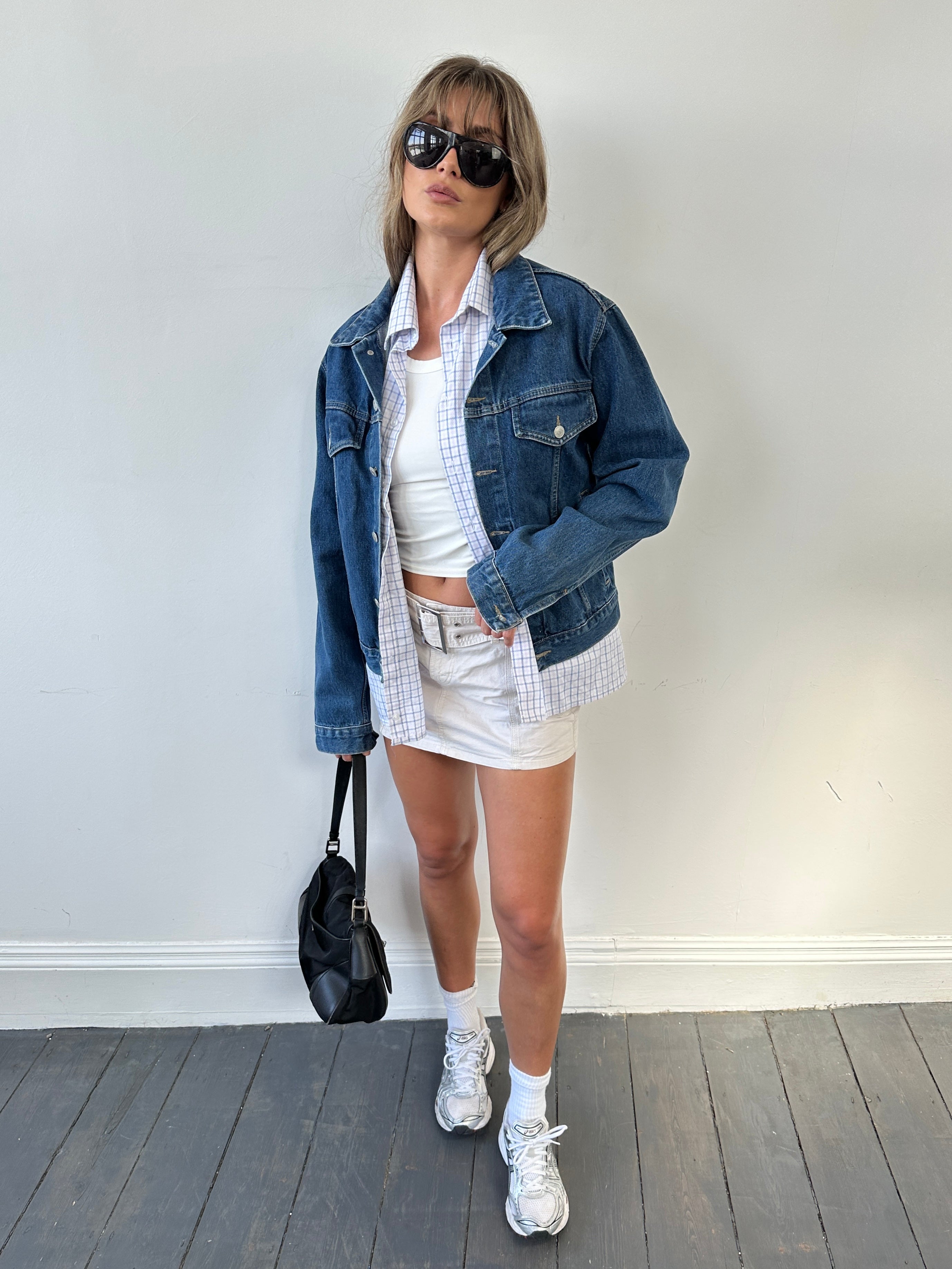 Armani Jeans Mid Wash Denim Jacket - M - SYLK